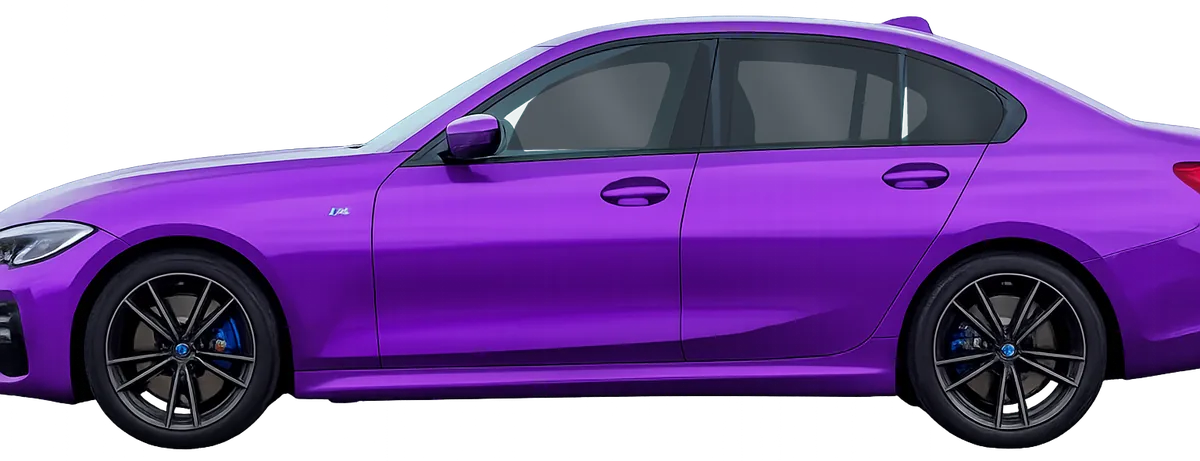 Car with 50% window tint